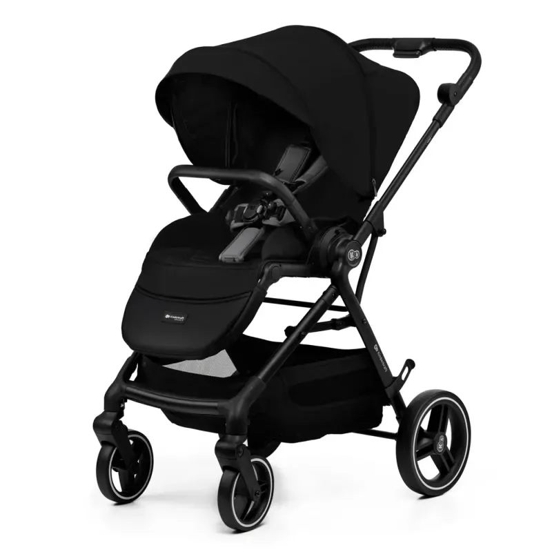 Jucarii, Copii si Bebe - Carucioare si articole de transport - Carucioare - Carucioare 3 in 1 - Carucior Kinderkraft Yoxi 3in1 (mink Pro) Pure Black - Infinity.ro