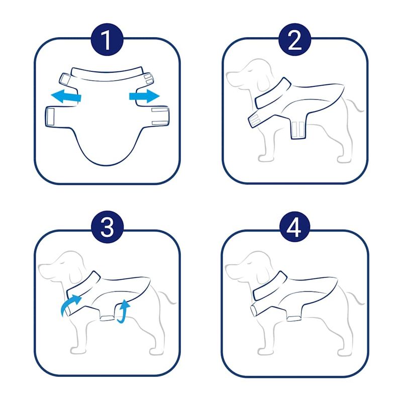 Petshop - Articole imbracaminte - Haine animale - Pelerina de ploaie pentru caini cu benzi reflectorizante XXS, roșu - Infinity.ro