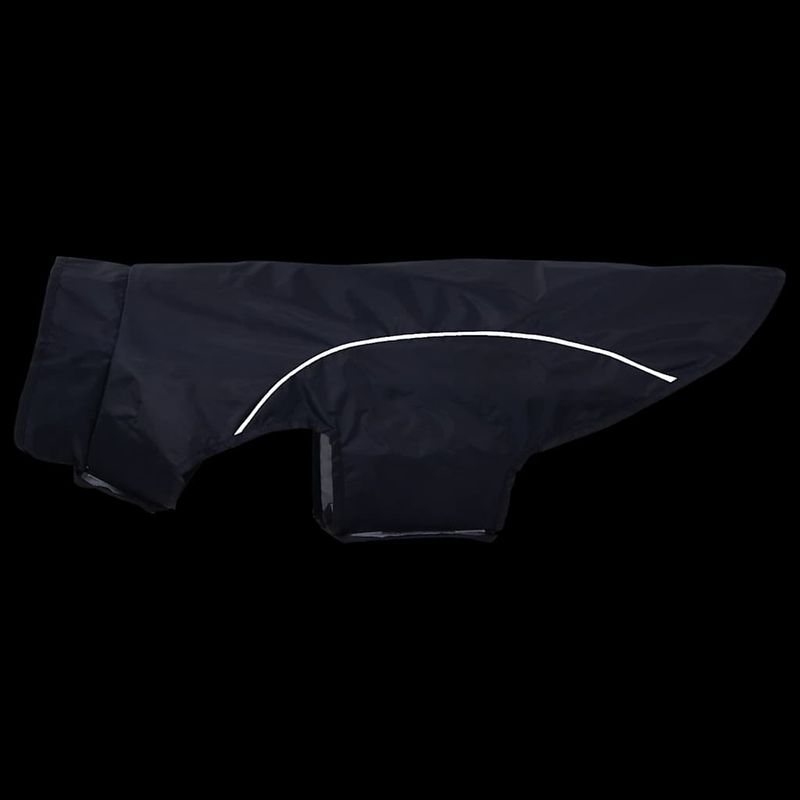 Petshop - Articole imbracaminte - Haine animale - Pelerina de ploaie pentru caini cu benzi reflectorizante XL, bleumarin - Infinity.ro