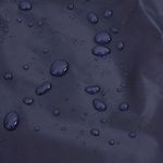 Petshop - Articole imbracaminte - Haine animale - Pelerina de ploaie pentru caini cu benzi reflectorizante M, bleumarin - Infinity.ro