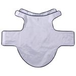 Petshop - Articole imbracaminte - Haine animale - Pelerina de ploaie pentru caini cu benzi reflectorizante 3XL, bleumarin - Infinity.ro