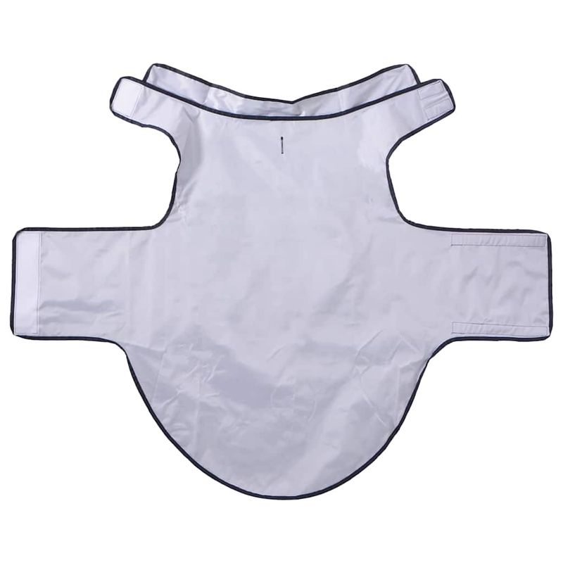 Petshop - Articole imbracaminte - Haine animale - Pelerina de ploaie pentru caini cu benzi reflectorizante 3XL, bleumarin - Infinity.ro