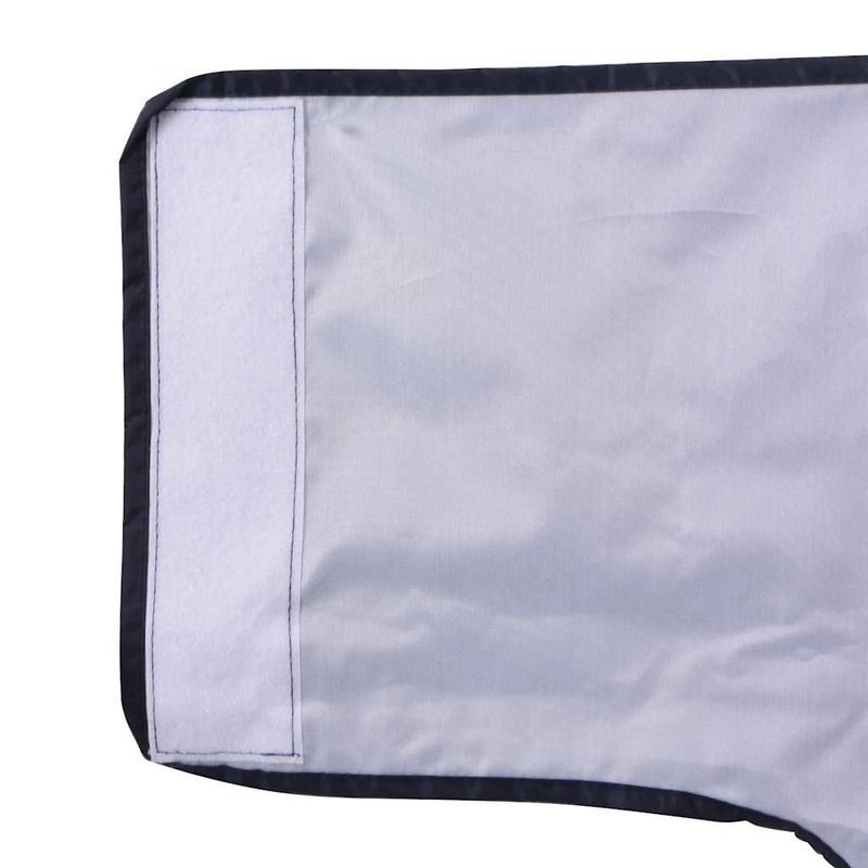 Petshop - Articole imbracaminte - Haine animale - Pelerina de ploaie pentru caini cu benzi reflectorizante 3XL, bleumarin - Infinity.ro