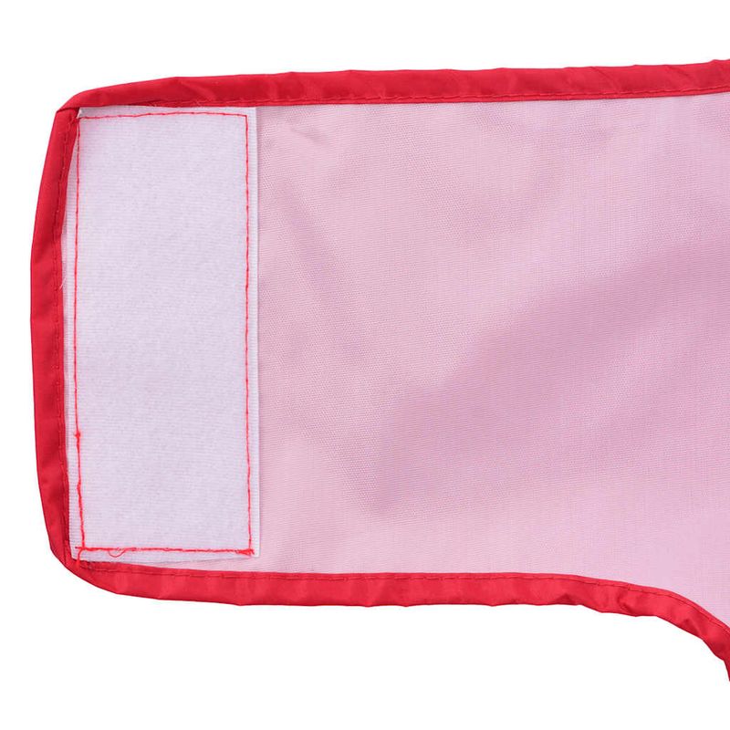 Petshop - Articole imbracaminte - Haine animale - Pelerina de ploaie pentru caini cu benzi reflectorizante 2XL, roșu - Infinity.ro