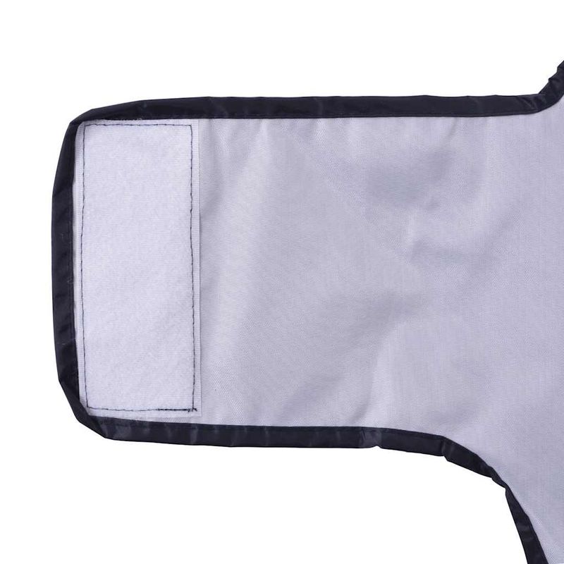 Petshop - Articole imbracaminte - Haine animale - Pelerina de ploaie pentru caini cu benzi reflectorizante XXS, bleumarin - Infinity.ro