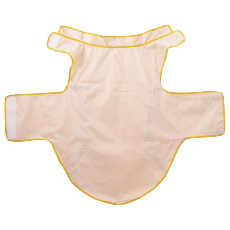 Petshop - Articole imbracaminte - Haine animale - Pelerina de ploaie pentru caini cu benzi reflectorizante 4XL, galben - Infinity.ro