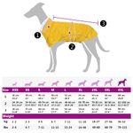 Petshop - Articole imbracaminte - Haine animale - Pelerina de ploaie pentru caini cu benzi reflectorizante 4XL, galben - Infinity.ro