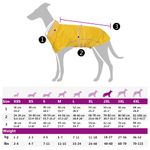 Petshop - Articole imbracaminte - Haine animale - Pelerina de ploaie pentru caini cu benzi reflectorizante 2XL, galben - Infinity.ro