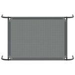 Petshop - Accesorii petshop - Culcusuri si custi - Culcusuri si saltele - Pat inaltat pentru caini gri 110x65x20 cm Textilena si otel - Infinity.ro