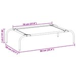 Petshop - Accesorii petshop - Culcusuri si custi - Culcusuri si saltele - Pat inaltat pentru caini negru tesatura Oxford și otel, mărime 90x50 cm - Infinity.ro
