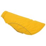 Petshop - Articole imbracaminte - Haine animale - Pelerina de ploaie pentru caini cu benzi reflectorizante 3XL, galben - Infinity.ro