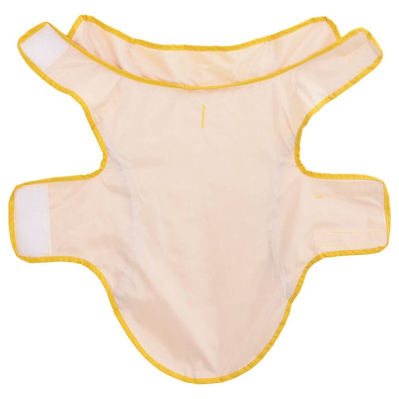 Petshop - Articole imbracaminte - Haine animale - Pelerina de ploaie pentru caini cu benzi reflectorizante XS, galben - Infinity.ro
