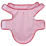 Petshop - Articole imbracaminte - Haine animale - Pelerina de ploaie pentru caini cu benzi reflectorizante rosu M - Infinity.ro