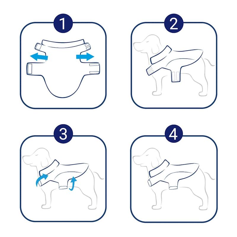 Petshop - Articole imbracaminte - Haine animale - Pelerina de ploaie pentru caini cu benzi reflectorizante rosu M - Infinity.ro