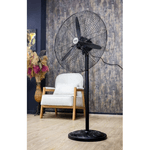 Electronice si Electrocasnice - Climatizare si sisteme de incalzire - Aparate racire aer - Ventilatoare - Ventilator Zilan ZLN2549 cu picior sau pentru perete, Diametru grilaj 68 cm, Putere 130W, Pozitie fixa sau oscilanta - Infinity.ro