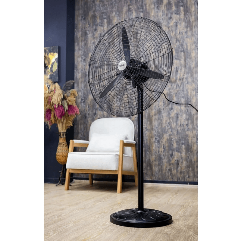 Electronice si Electrocasnice - Climatizare si sisteme de incalzire - Aparate racire aer - Ventilatoare - Ventilator Zilan ZLN2549 cu picior sau pentru perete, Diametru grilaj 68 cm, Putere 130W, Pozitie fixa sau oscilanta - Infinity.ro