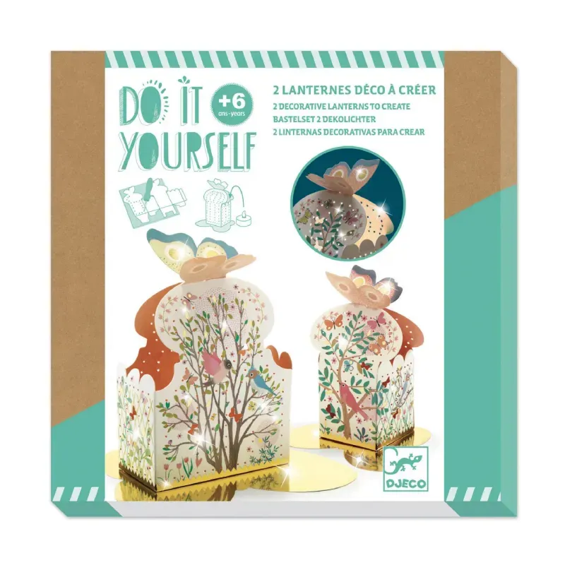 Jucarii, Copii si Bebe - Jucarii si jocuri - Jucarii & jocuri educative - Seturi de artizanat - Joc creativ DIY felinar Lumini si umbre - Infinity.ro