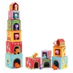 Jucarii, Copii si Bebe - Jucarii si jocuri - Seturi de constructie si cuburi - Seturi de constructie - Joc de construit Topanifarm - Infinity.ro