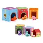 Jucarii, Copii si Bebe - Jucarii si jocuri - Seturi de constructie si cuburi - Seturi de constructie - Joc de construit Topanifarm - Infinity.ro