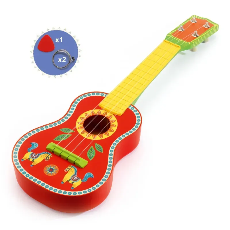 Jucarii, Copii si Bebe - Jucarii si jocuri - Jucarii de rol - Instrumente muzicale de jucarie - Instrument muzical Ukulele (chitara cu 4 corzi) - Infinity.ro