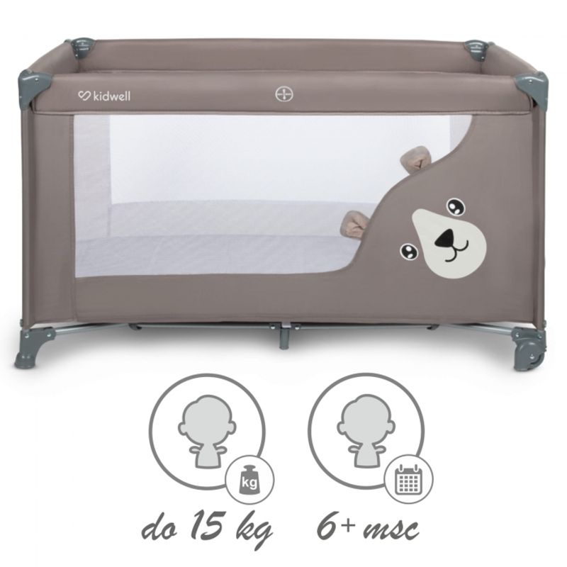 Casa si Gradina - Mobilier - Mobilier copii - Patuturi copii - Patut pliabil Kidwell BLISSY - Beige - Infinity.ro