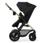 Jucarii, Copii si Bebe - Carucioare si articole de transport - Carucioare - Carucioare 2 in 1 - Carucior Multifunctional Kinderkraft Moov 2 Air 4in1 Pure Black - Infinity.ro