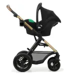 Jucarii, Copii si Bebe - Carucioare si articole de transport - Carucioare - Carucioare 2 in 1 - Carucior Multifunctional Kinderkraft Moov 2 Air 4in1 Pure Black - Infinity.ro