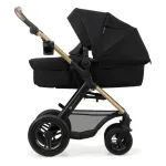 Jucarii, Copii si Bebe - Carucioare si articole de transport - Carucioare - Carucioare 2 in 1 - Carucior Multifunctional Kinderkraft Moov 2 Air 4in1 Pure Black - Infinity.ro