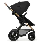 Jucarii, Copii si Bebe - Carucioare si articole de transport - Carucioare - Carucioare 2 in 1 - Carucior Multifunctional Kinderkraft Moov 2 Air 4in1 Pure Black - Infinity.ro