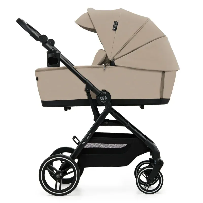Jucarii, Copii si Bebe - Carucioare si articole de transport - Carucioare - Carucioare 3 in 1 - Carucior Kinderkraft Yoxi 3in1 (mink Pro) Bej Nisip - Infinity.ro