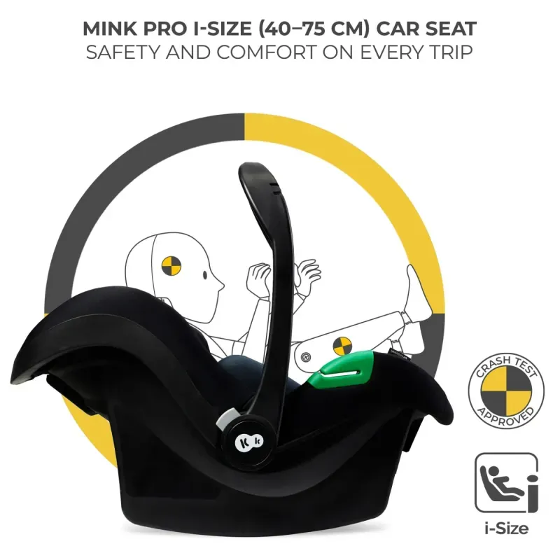 Jucarii, Copii si Bebe - Carucioare si articole de transport - Carucioare - Carucioare 3 in 1 - Carucior Kinderkraft Yoxi 3in1 (mink Pro) Bej Nisip - Infinity.ro