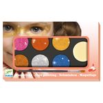 Jucarii, Copii si Bebe - Jucarii si jocuri - Jucarii de rol - Frumusete, bijuterii si accesorii fetite - Trusa make-up culori metalice non alergice - Infinity.ro