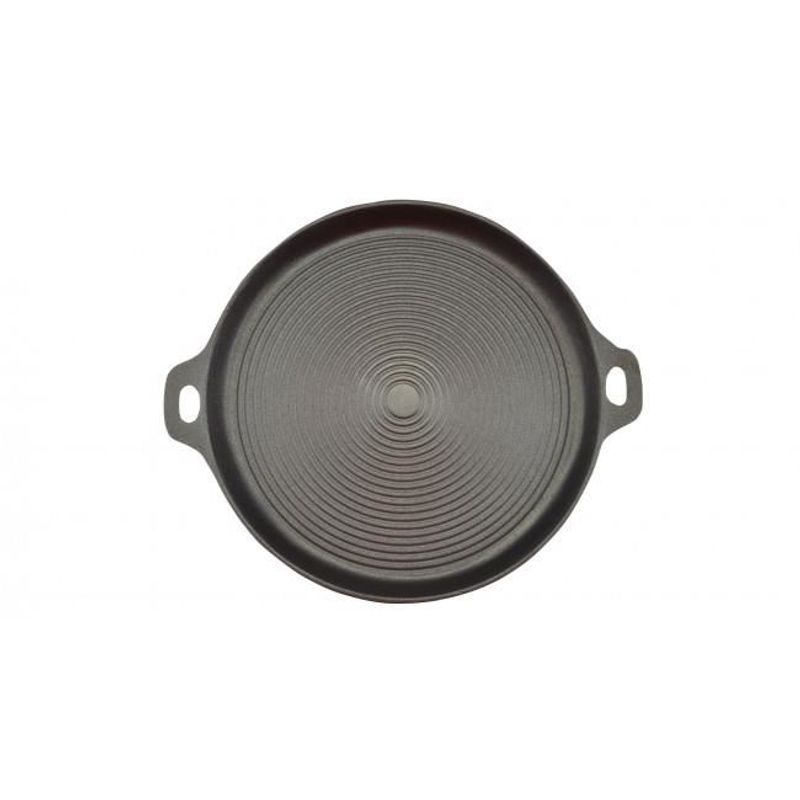 Casa si Gradina - Gradina si terasa - Gratare si accesorii - Accesorii gratare - Placa gratar, fonta, rotunda, 34 cm, Perfect Home - Infinity.ro