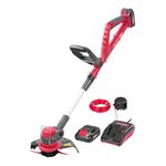 Casa si Gradina - Gradinarit si plante - Utilaje gradina - Masini de tuns iarba - Motocoasa, trimmer, pentru tuns iarba, Worcraft, electric, cu acumulator, incarcator 20V Li-ion, maner telescopic, 24 cm - Infinity.ro