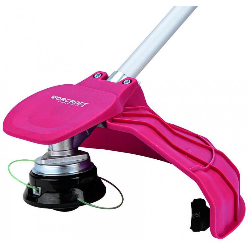 Casa si Gradina - Gradinarit si plante - Utilaje gradina - Masini de tuns iarba - Motocoasa, trimmer, pentru tuns iarba, electric, 2x20V Li-ion (acumulatori neinclusi), motor fara perii, Worcraft - Infinity.ro