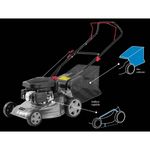 Casa si Gradina - Gradinarit si plante - Utilaje gradina - Masini de tuns iarba - Masina de tuns iarba, gazon, pe benzina, 1300 W, 1.8 CP, 40 cm, Graphite - Infinity.ro