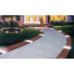 Casa si Gradina - Corpuri si surse de iluminat - Iluminat exterior - Lampi solare - Bordura decorativa, efect caramida, 2 x lampa LED cu iluminare solara, set 10 buc, 2.1 m - Infinity.ro