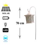 Casa si Gradina - Corpuri si surse de iluminat - Iluminat exterior - Lampi solare - Lampa solara pentru gradina, felinar, 70 cm, Subra - Infinity.ro