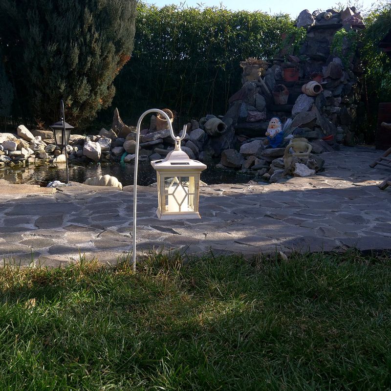 Casa si Gradina - Corpuri si surse de iluminat - Iluminat exterior - Lampi solare - Lampa solara pentru gradina, felinar, 70 cm, Subra - Infinity.ro