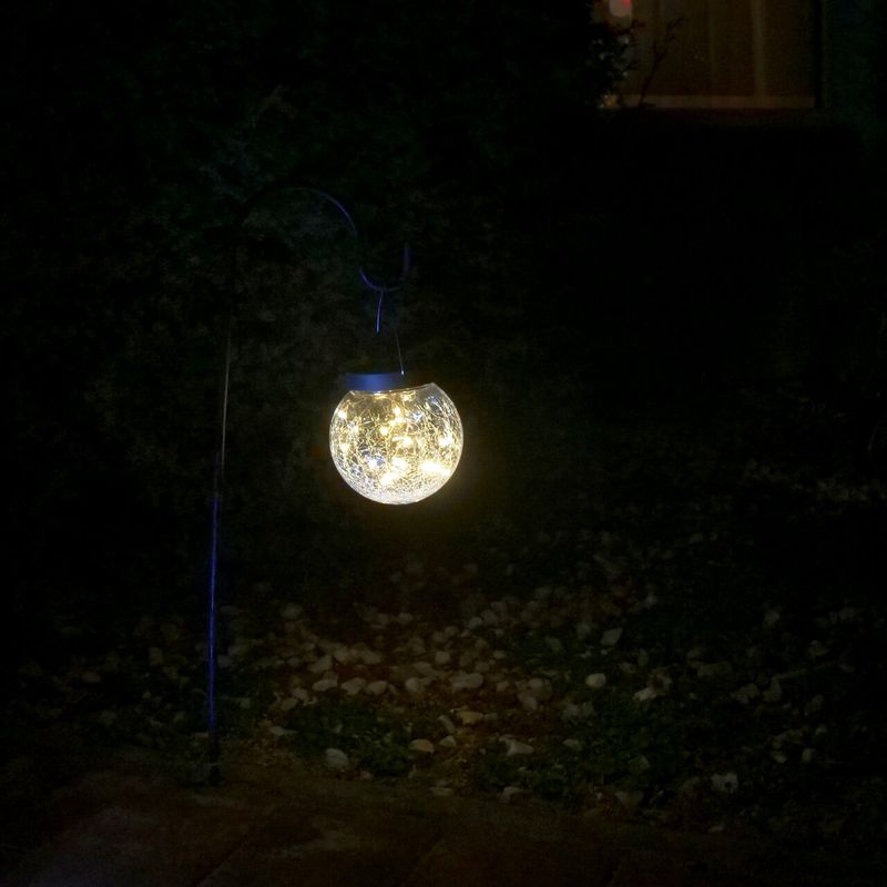 Casa si Gradina - Corpuri si surse de iluminat - Iluminat exterior - Lampi solare - Lampa solara pentru gradina, 20 LED-uri, 75 cm, Rigel - Infinity.ro