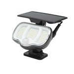 Casa si Gradina - Corpuri si surse de iluminat - Iluminat exterior - Lampi solare - Lampa solara de perete cu senzor de miscare, LED 0.8 W, panou extern, 1200 mAh, IPX4, Breckner Germany - Infinity.ro