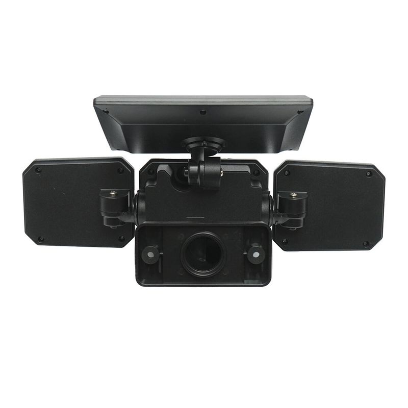 Casa si Gradina - Corpuri si surse de iluminat - Iluminat exterior - Lampi solare - Lampa solara de perete, panou extern, 2000 mAh, 3 moduri, IP65, Breckner Germany - Infinity.ro