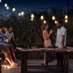 Casa si Gradina - Corpuri si surse de iluminat - Iluminat exterior - Lampi solare - Sir lumini solare inteligente - LED RGBIC 30 buc - 13 m - bluetooth - Infinity.ro