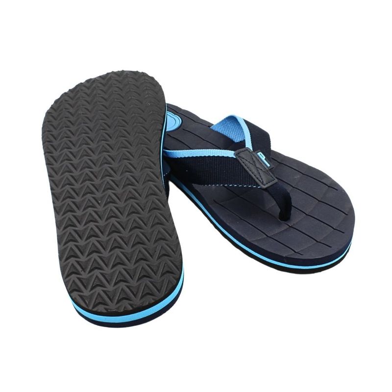 Fashion, accesorii si bijuterii - Barbati - Incaltaminte barbati - Slapi si papuci barbati - Slapi flip-flop barbati, Perletti, bleumarin cu albastru, 44 EU - Infinity.ro