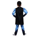 Jucarii, Copii si Bebe - Jucarii si jocuri - Jucarii de rol - Masti si costume copii - Costum Batman cu muschi pentru copii, S, 3-5 ani, 90-110 cm - Infinity.ro