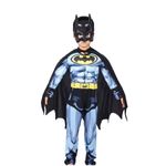 Jucarii, Copii si Bebe - Jucarii si jocuri - Jucarii de rol - Masti si costume copii - Costum Batman cu muschi pentru copii, S, 3-5 ani, 90-110 cm - Infinity.ro
