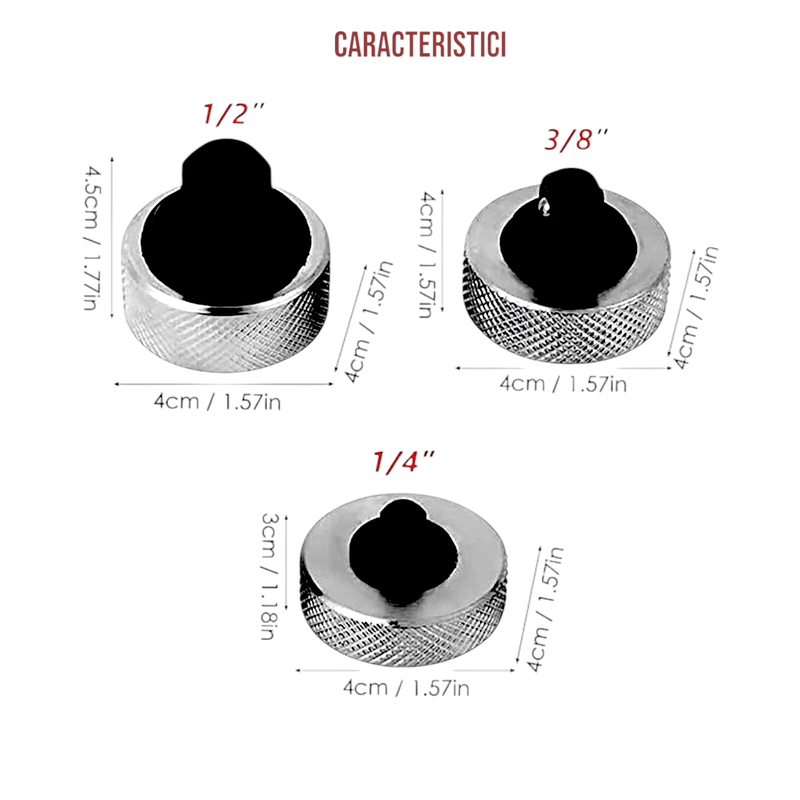 Auto si Moto - Piese auto si accesorii - Piese auto - Kit-uri revizie - Set 3 clicheti, reversibili, 1/4, 1/2, 3/8 inch, otel crom,anti alunecare, recomandat lucrului in spatiile inguste si greu accesibile - Infinity.ro