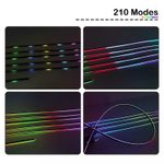 Auto si Moto - Electrice auto - Iluminare si semnalizare - Lumini ambientale - Lumini Ambientale Symphony LED 18 in 1 pentru Fata usa, Bord, Manere, Podea, Control din aplicatie Banda El Wire - Infinity.ro