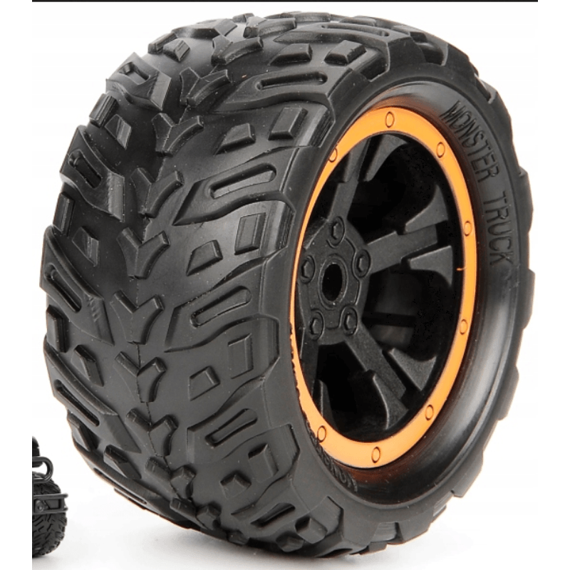 Jucarii, Copii si Bebe - Jucarii si jocuri - Vehicule si jucarii cu telecomanda - Masinute - Masina Mega Truck OFF ROAD cu telecomanda, lumini LED, incarcare USB, acumulator inclus,  26x9x15 cm - Infinity.ro