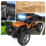 Jucarii, Copii si Bebe - Jucarii si jocuri - Vehicule si jucarii cu telecomanda - Masinute - Masina cu telecomanda OFF ROAD Truck , lumini LED, incarcare USB, acumulator inclus, 19.5x13x11.5cm - Infinity.ro